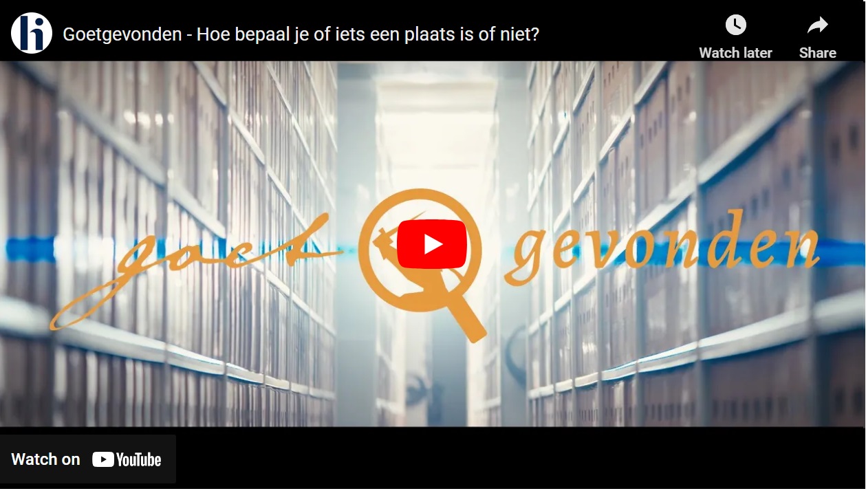 Goetgevonden: Hoe bepaal je of iets een plaats is of niet?